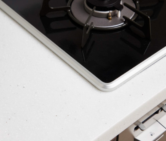 美しい人造大理石カウンタートップ