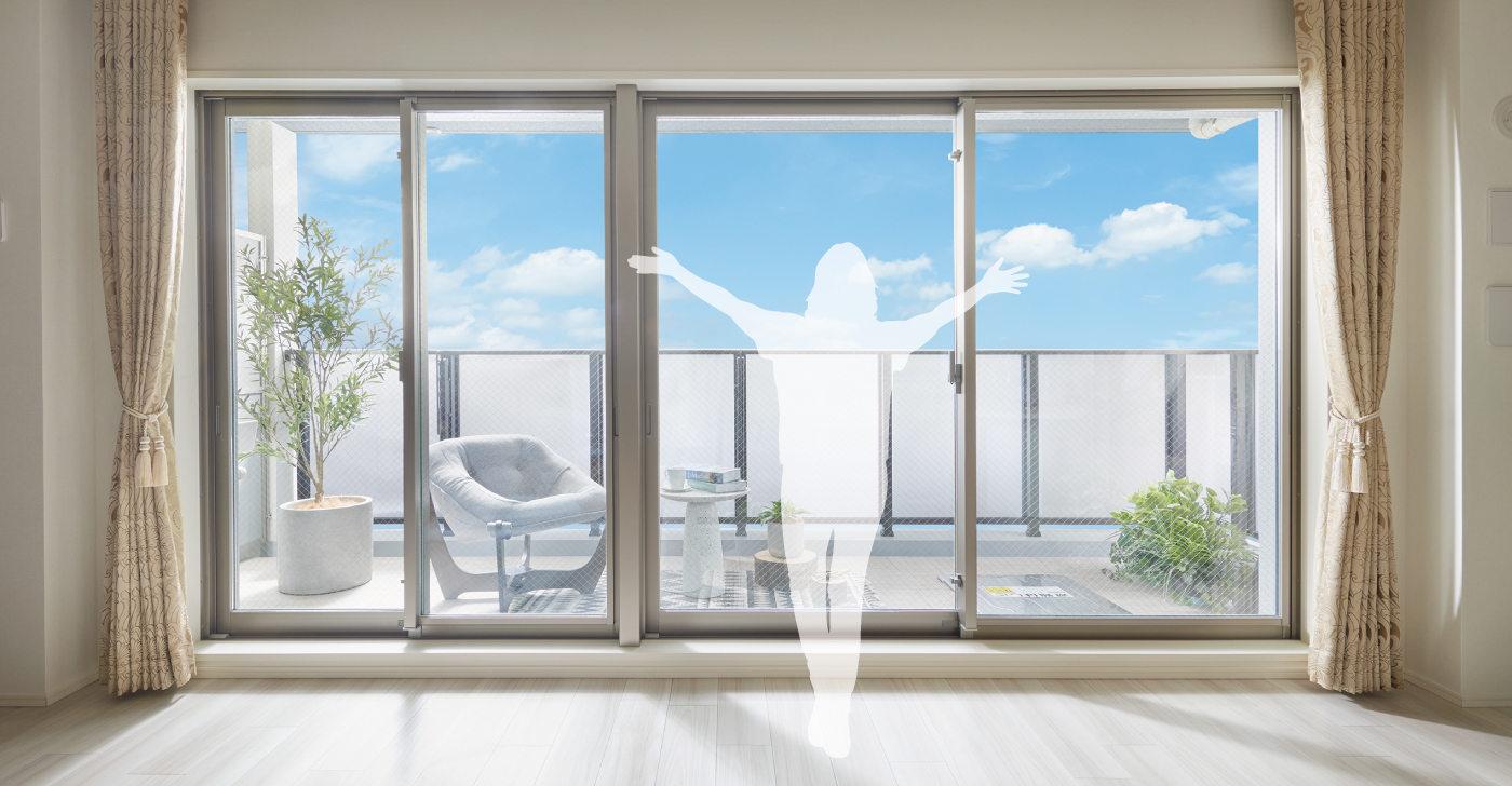 連窓サッシュイメージ