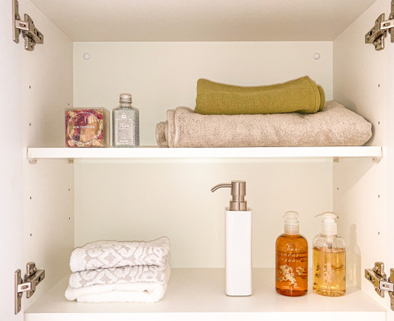 洗濯機上吊戸棚