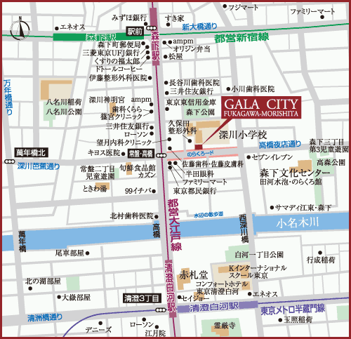 現地案内図