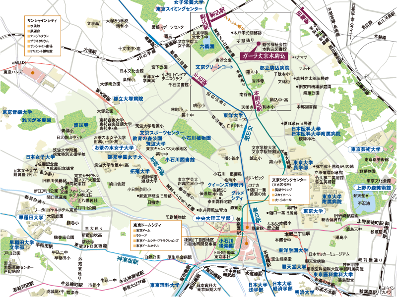 現地案内図