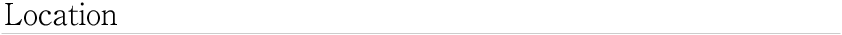 Location