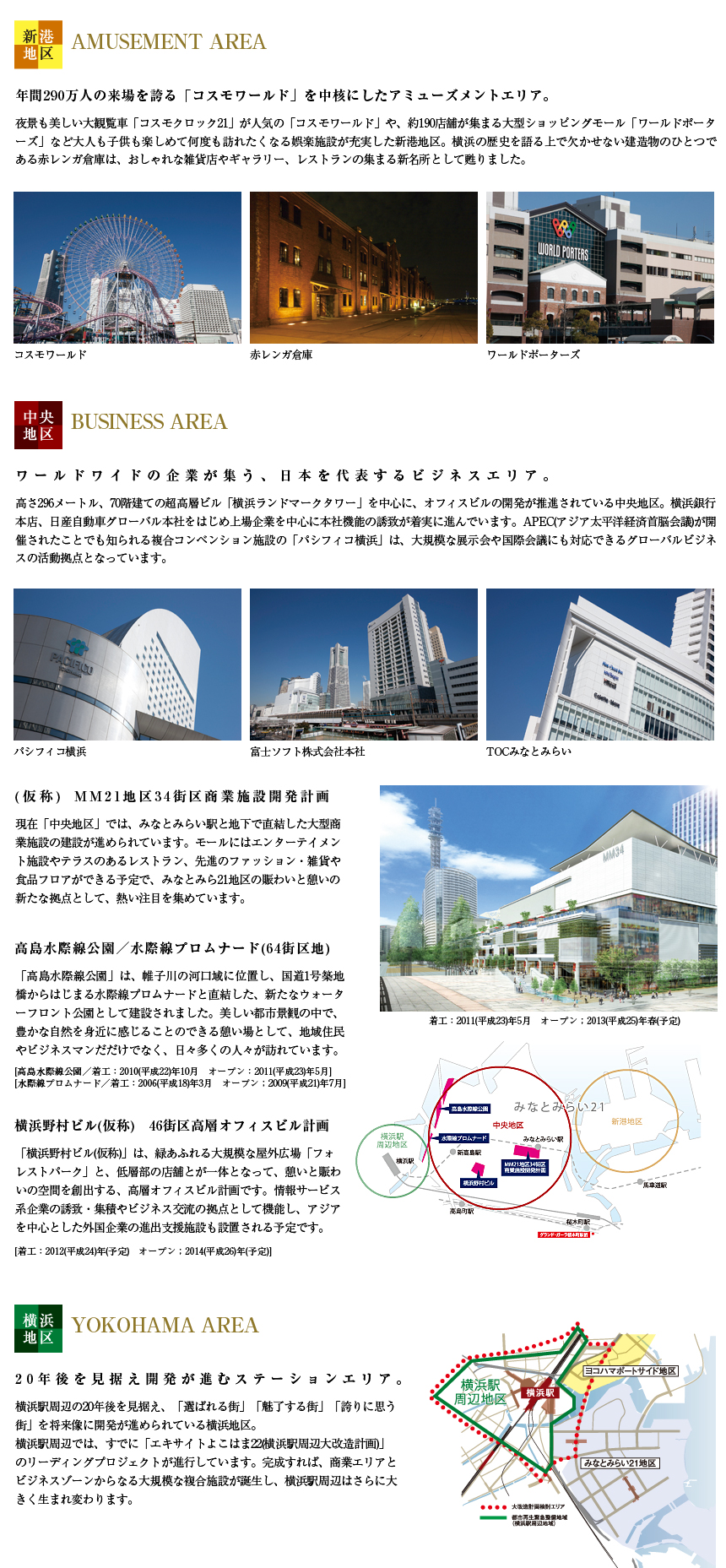 THE YOKOHAMA DEVELOPMENT