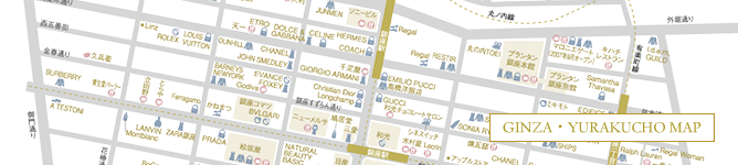 銀座・有楽町マップ 銀座・有楽町マップ