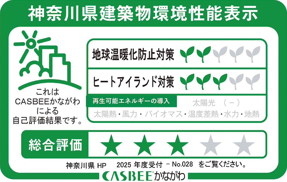 神奈川県建築物環境性能表示