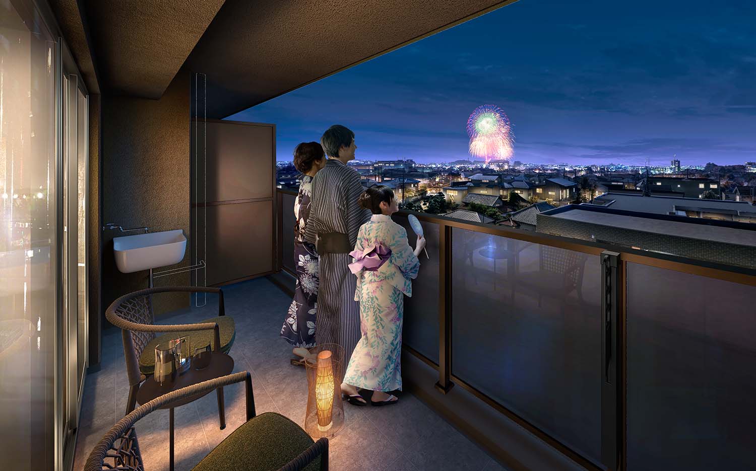 バルコニー完成予想CG