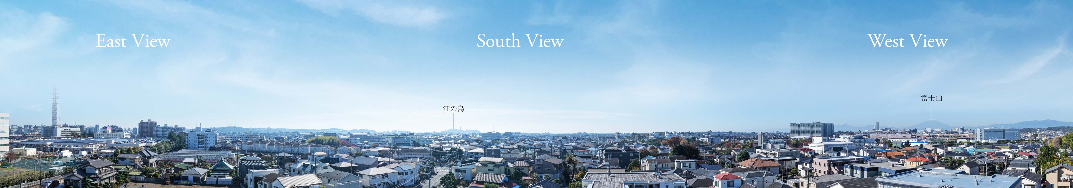 現地7階相当からの眺望写真