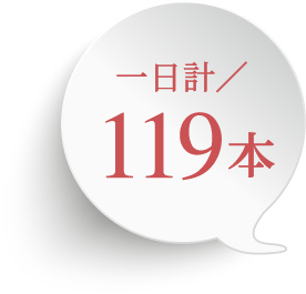 一日計/119本