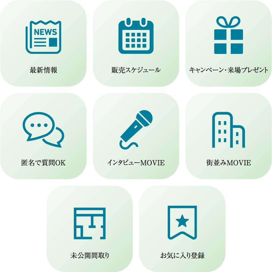 8つのコンテンツ