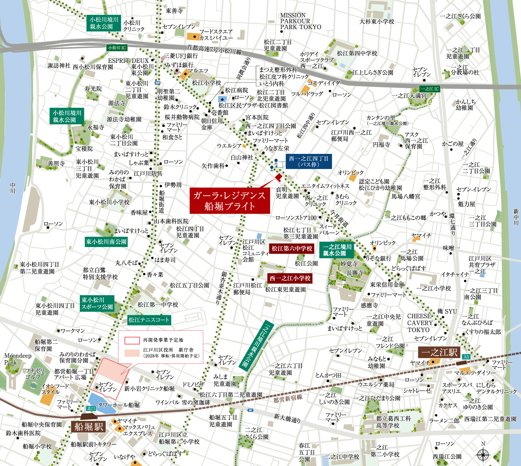 現地案内図
