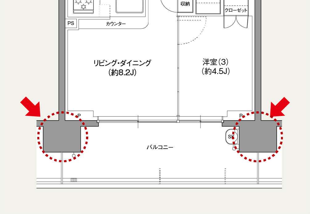 アウトフレーム工法