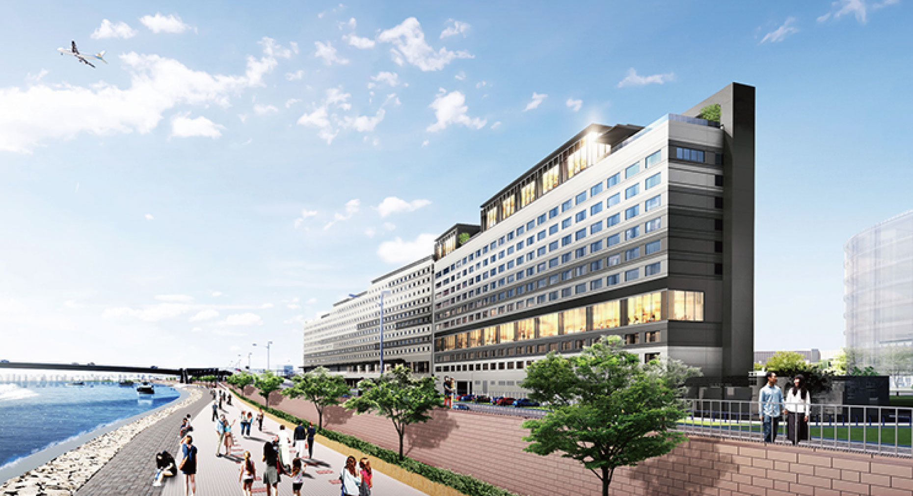 ※出典:羽田空港旅客ターミナルホームページ 羽田エアポートガーデン(完成予想CG)