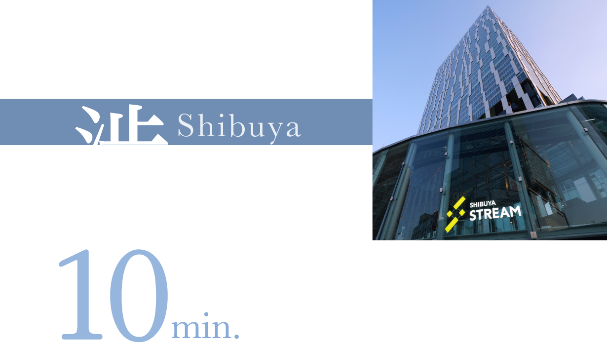 渋谷 Shibuya 10min.
