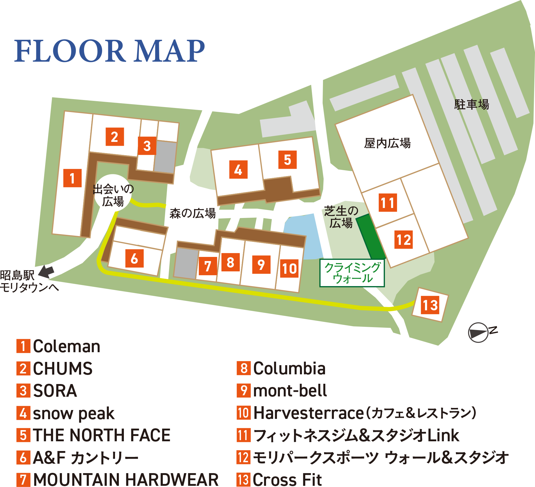 FLOOR MAP
