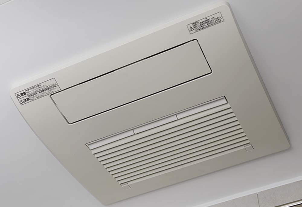 24時間換気機能付き浴室暖房乾燥機