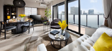 Living Dining Kitchen