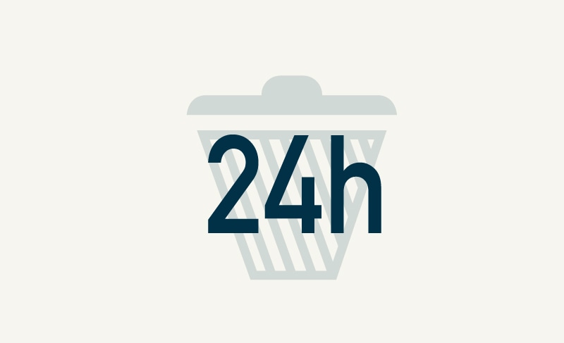 24時間ゴミ出し可能