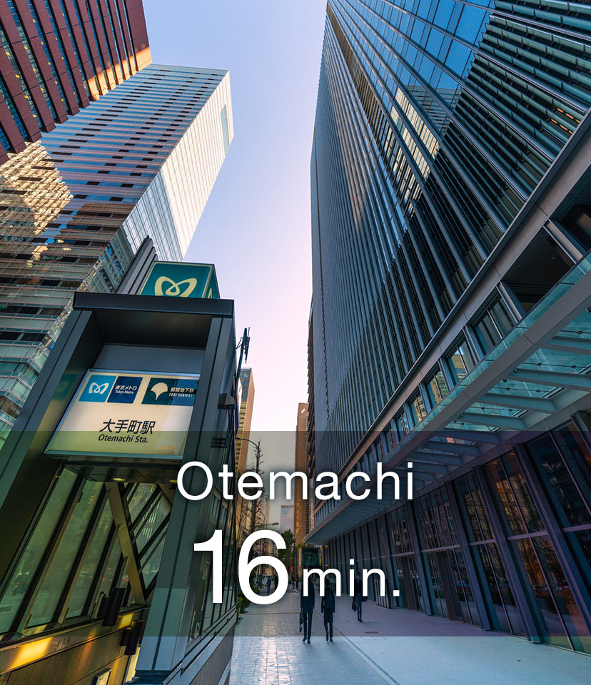 Otemachi 16min.