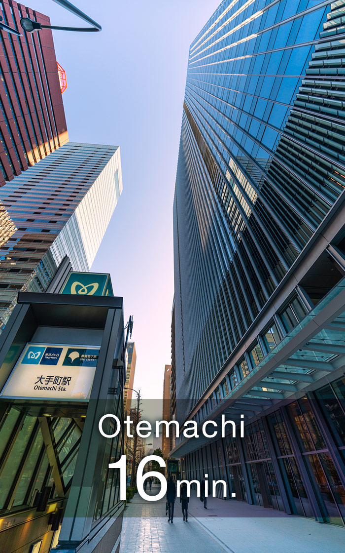 Otemachi 16min.