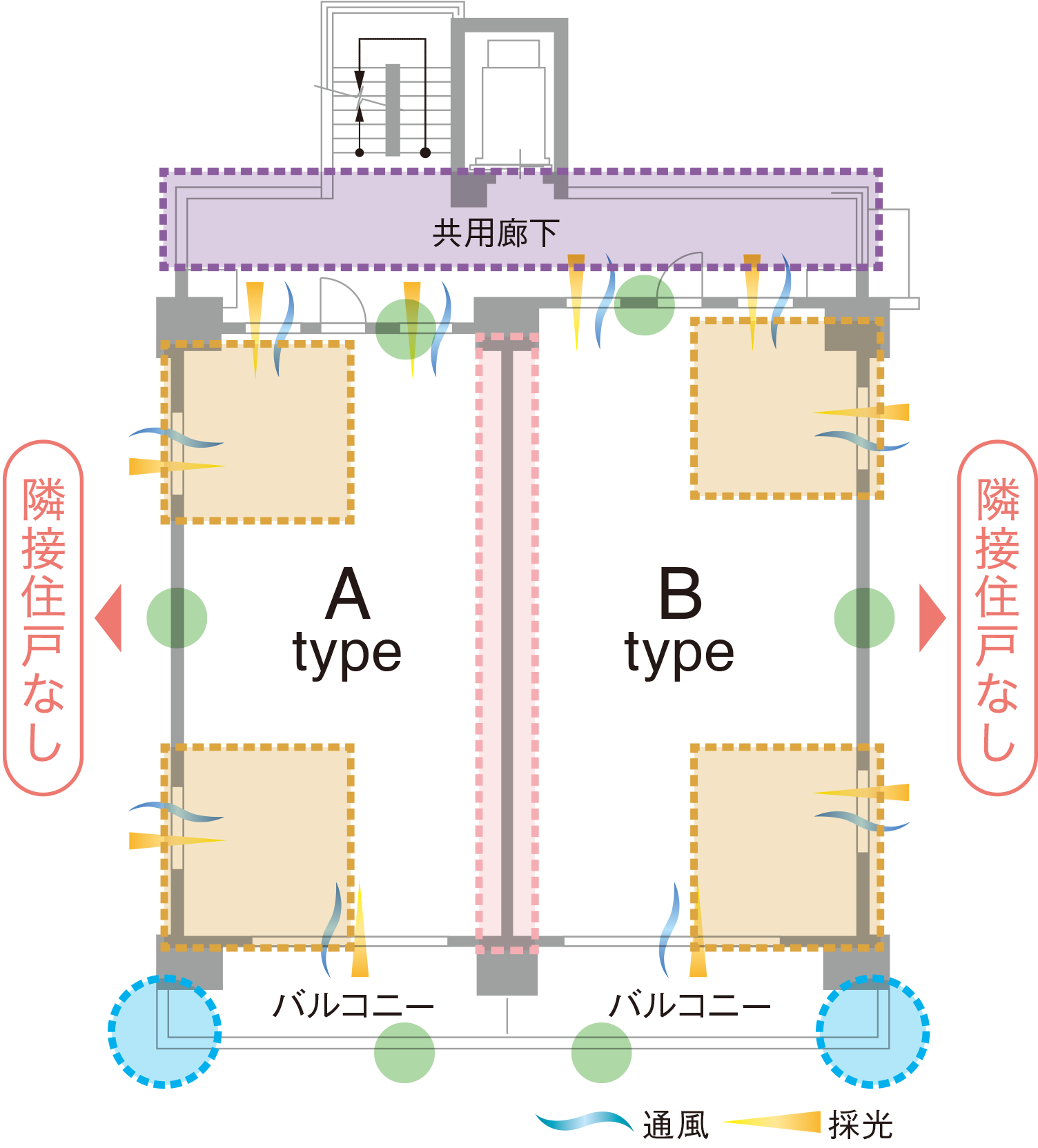 基準階平面図