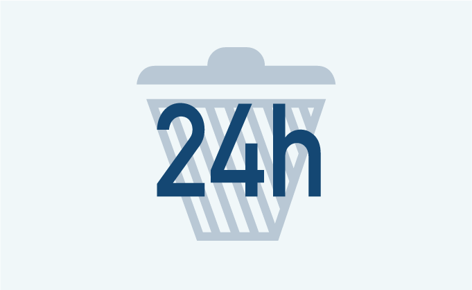 24時間ゴミ出し可能
