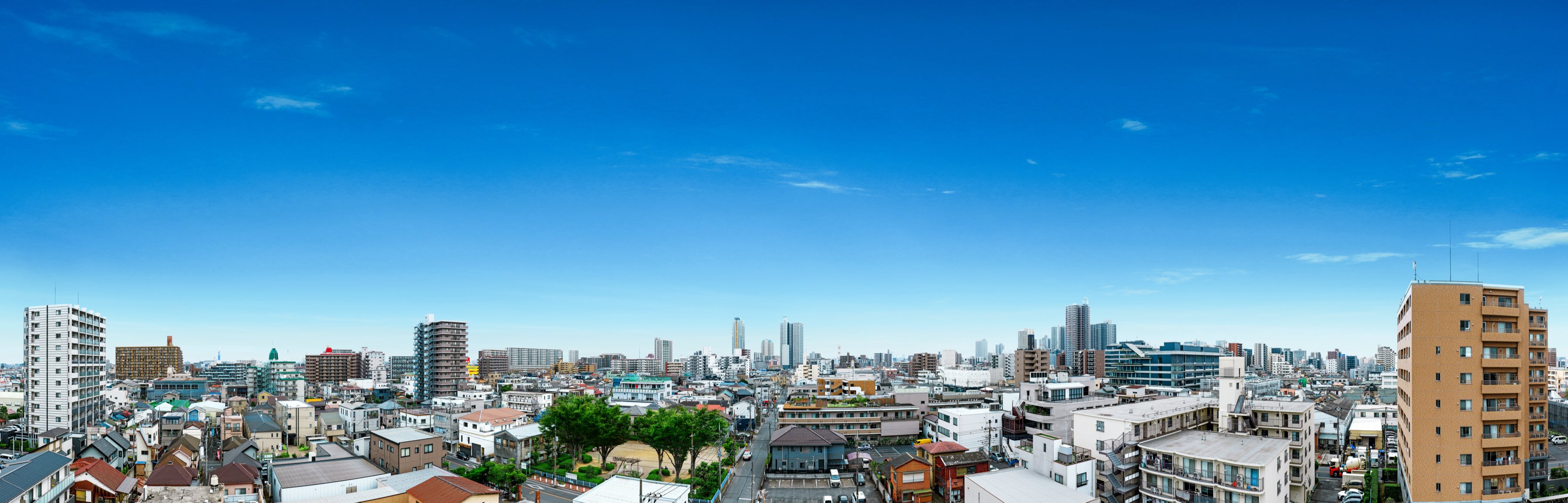現地8階相当より南方向の眺望