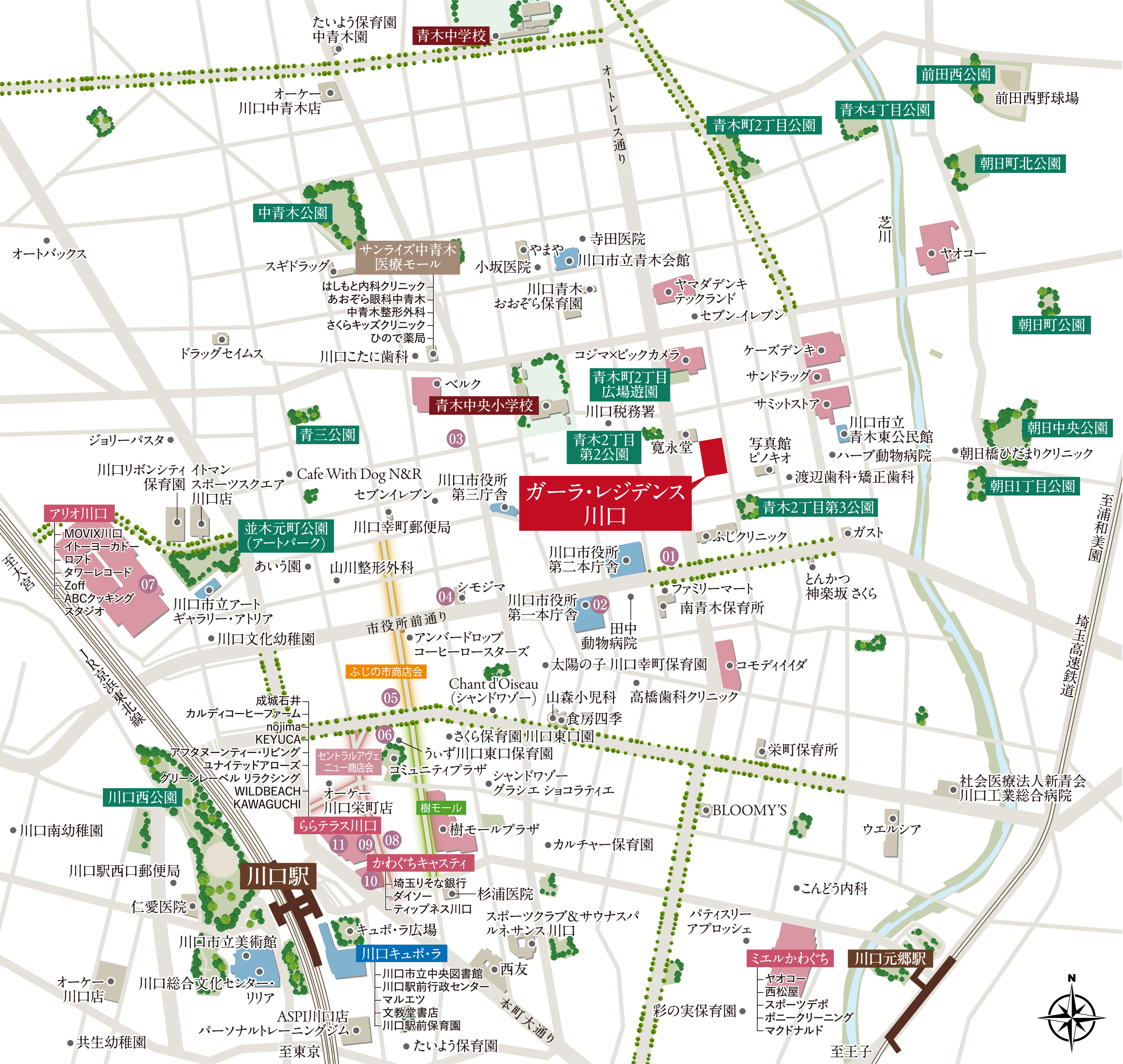 ライフ情報マップ（金融機関）