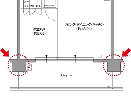 アウトフレーム工法