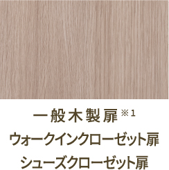 一般木製扉※1 ウォークインクローゼット扉 シューズクローゼット扉