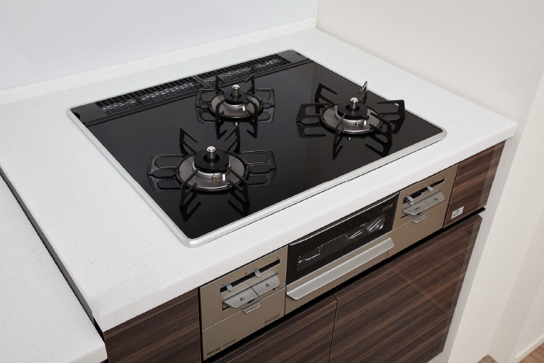 Siセンサー付きパールクリスタルトップコンロ