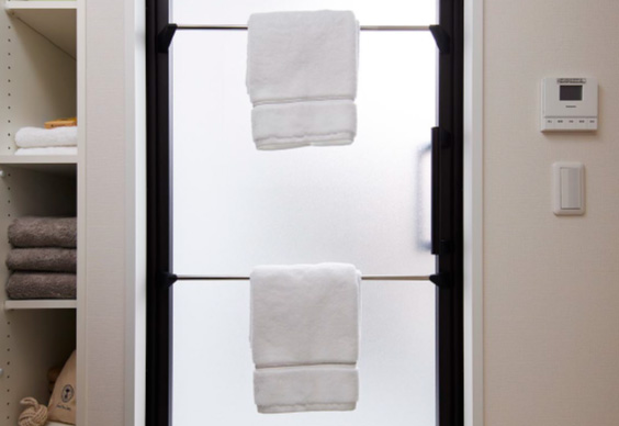 ダブルタオルハンガー