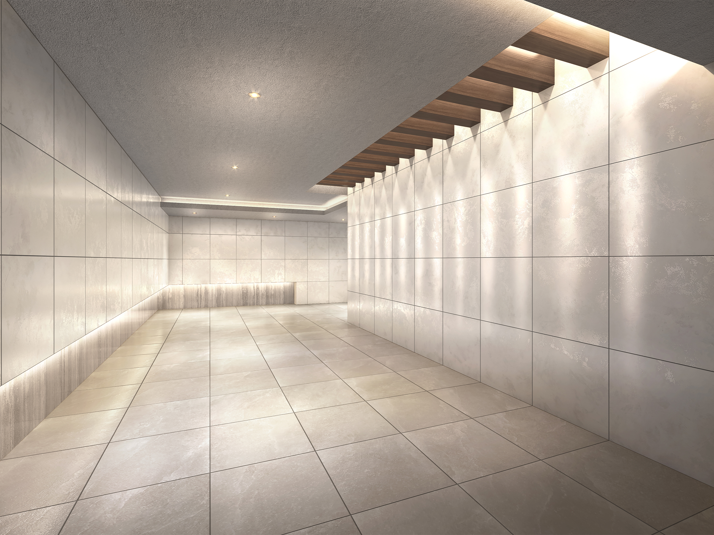 エントランスホール完成予想CG