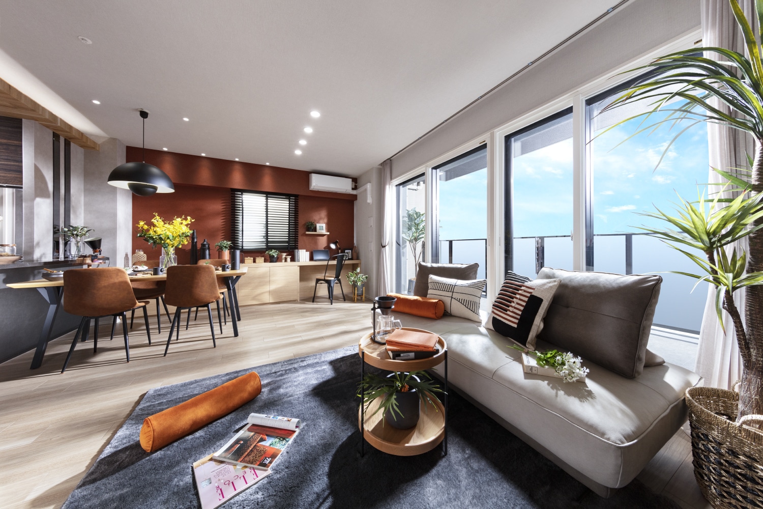 LIVING DINING