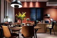 LIVING DINING KITCHEN