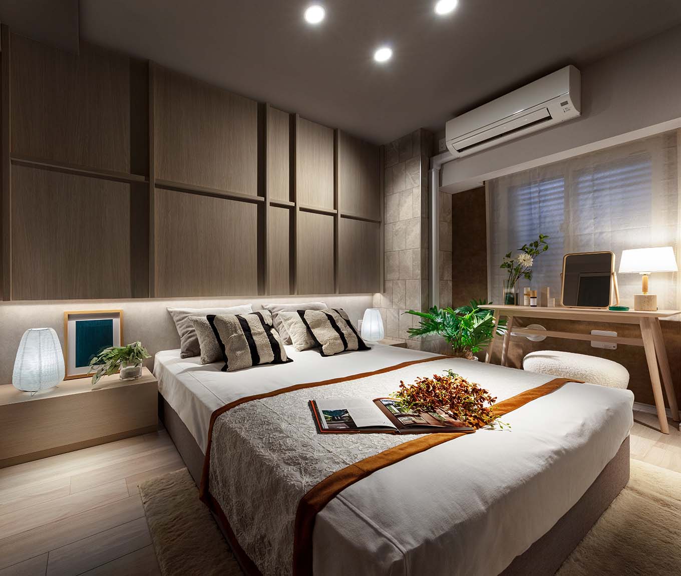 ライフシーンが広がる主寝室