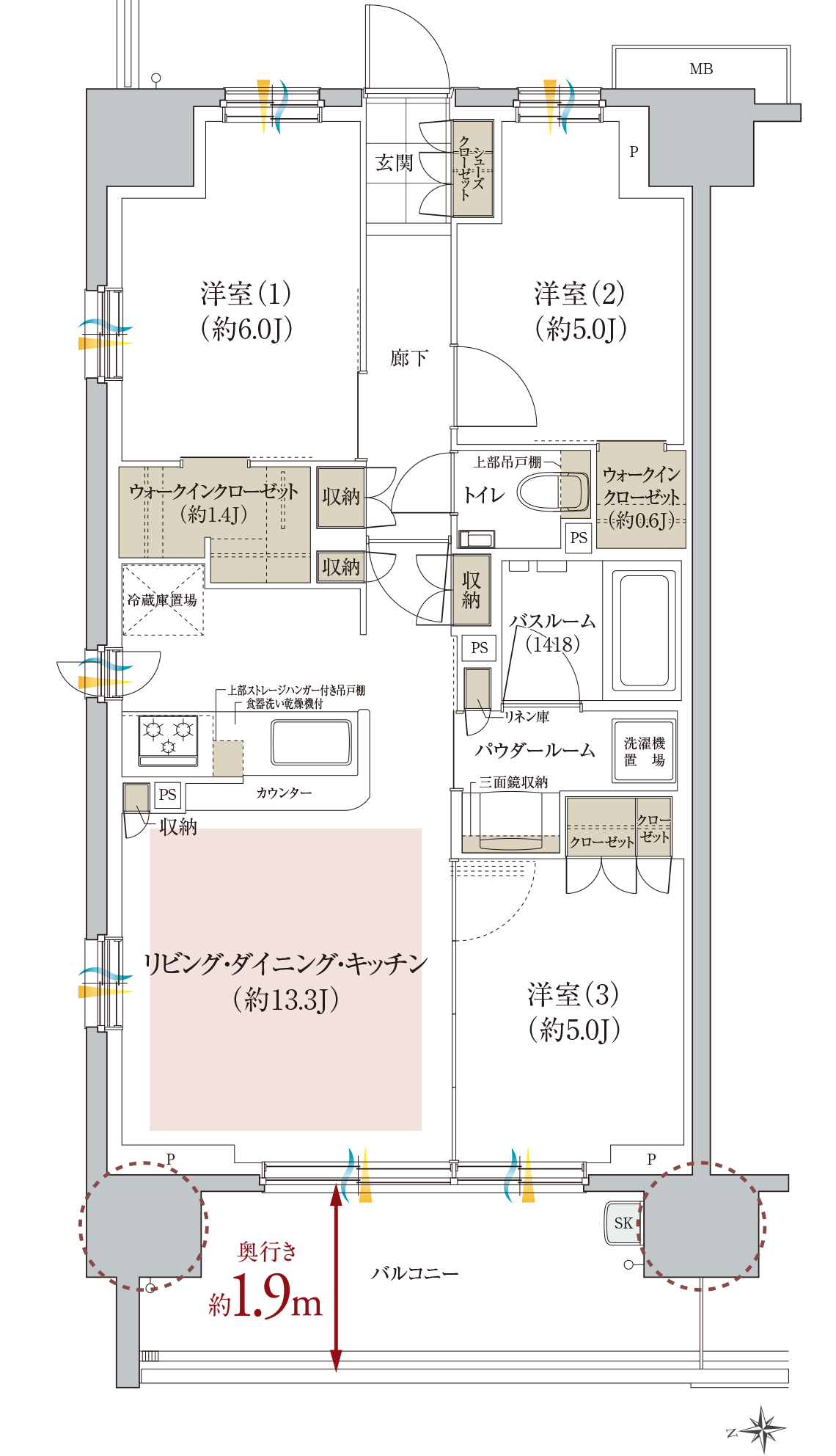 間取図