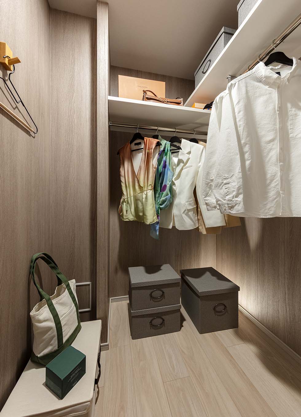 ダブルウォークインクローゼット