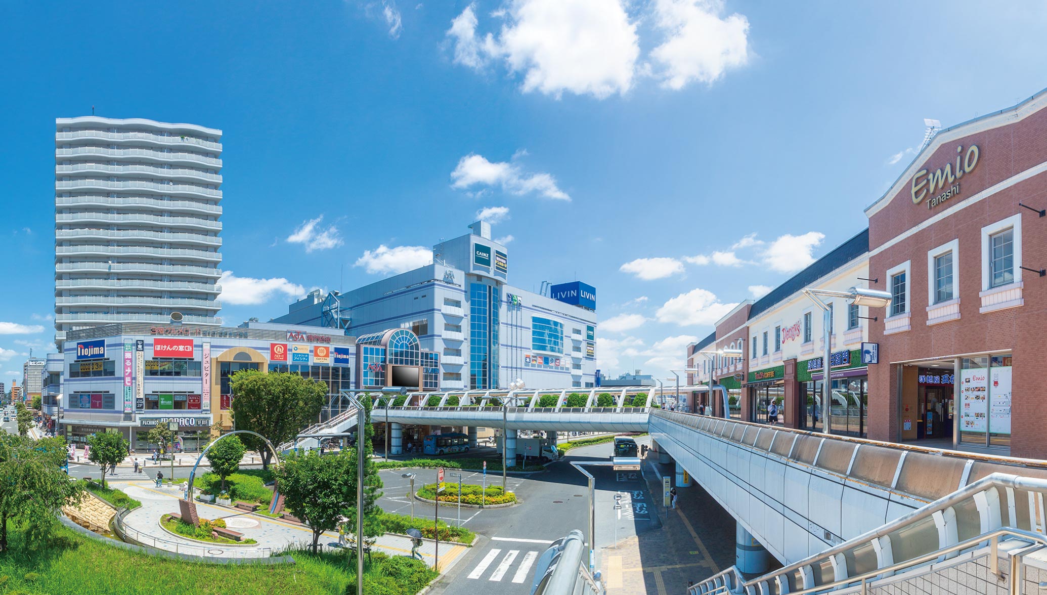 「田無」駅北口
