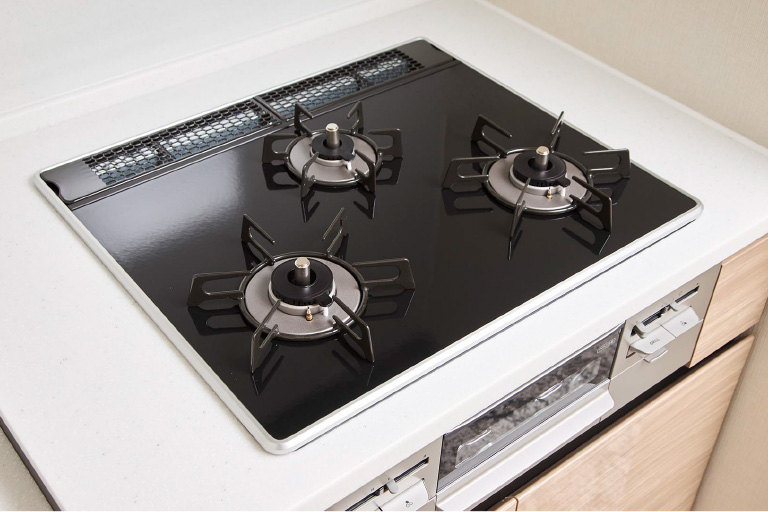 Siセンサー付きパールクリスタルトップコンロ