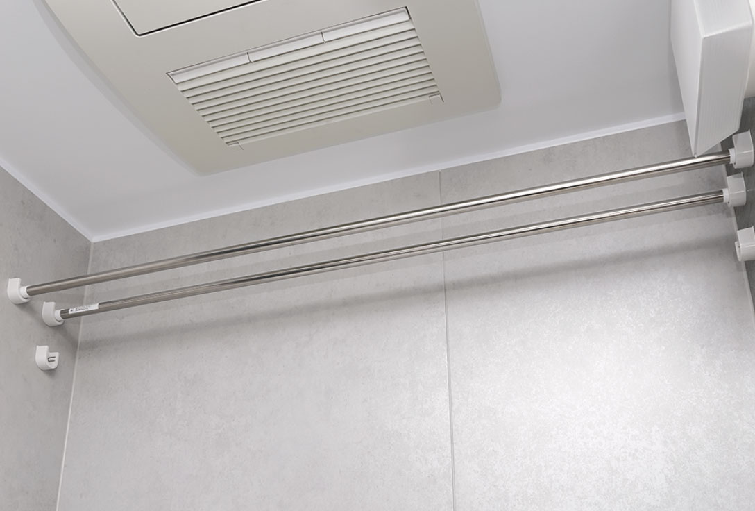 ダブル物干しバー