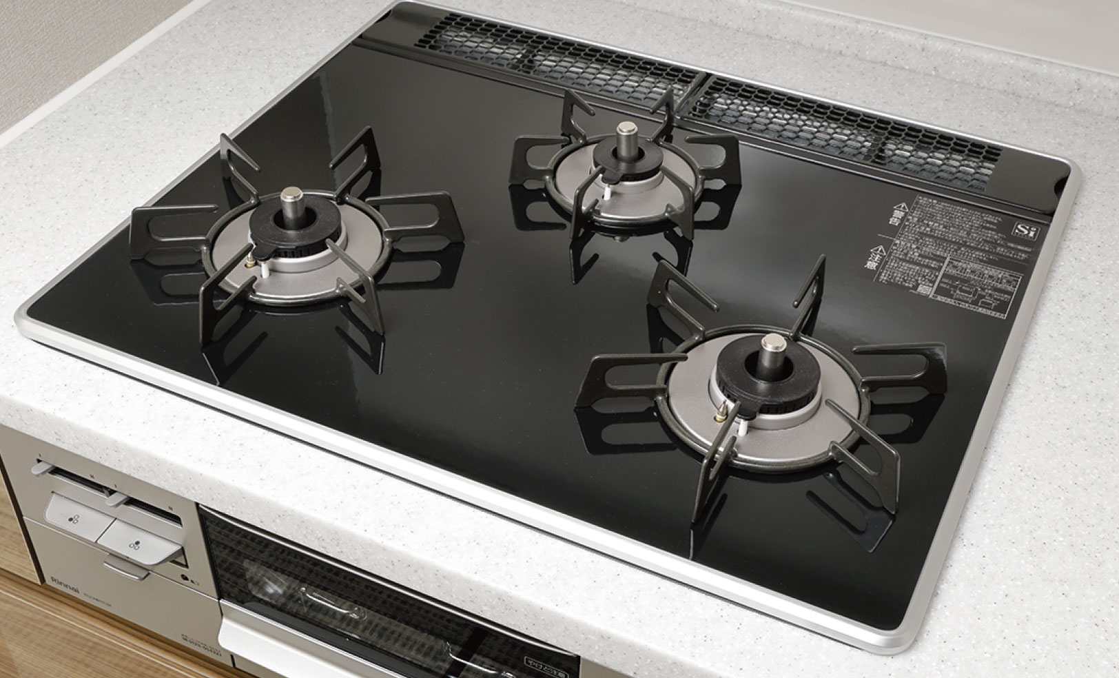 Siセンサー付きパールクリスタルトップコンロ