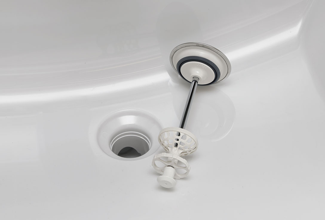 フランジレス排水口